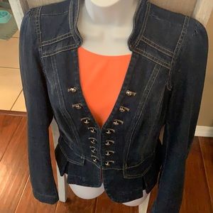 White House / Black Market Denim Jacket